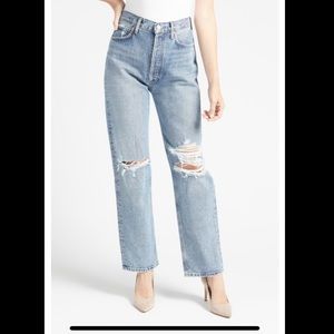 Agolde 90s Pinch Waist High Rise Straight